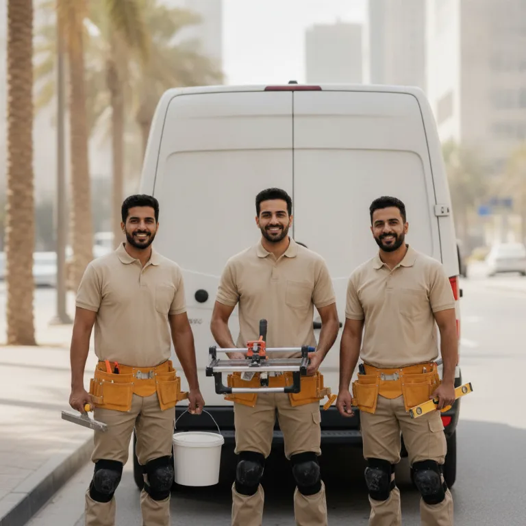 تركيب أرضيات فريق في هور العنز